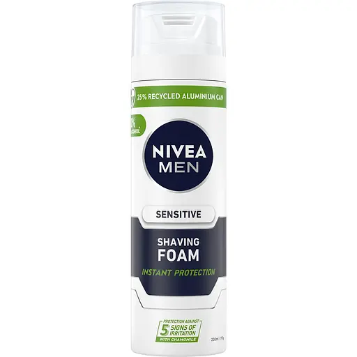 Пена для бритья Nivea Men для чувствительной кожи 200 мл