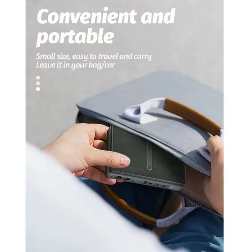 ИБП UPS DC1018L POE под заменные АКБ 18650 4 шт. дизайн 2 Black - фото 8