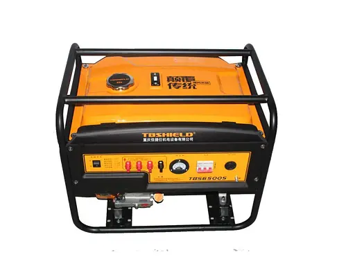 Бензиновий генератор EF Power 5,0/5,5 кВт, одно/трифазний, ручний запуск + газова плитка Orcamp CK-505 + електричний обігрівач Gardyer HE2000 та лійка (KTBS6500S(K)) - фото 3