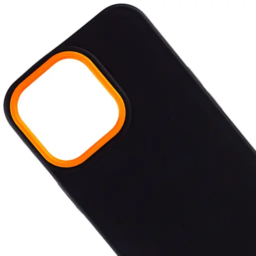 Чохол Epik TPU+PC Bichromatic для Apple iPhone 13 Pro 6.1 Black/Orange - фото 2