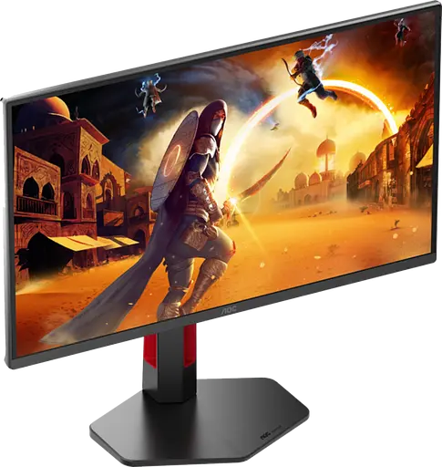 Монiтор 24.5" AOC Q25G4SR Black/Red - фото 2