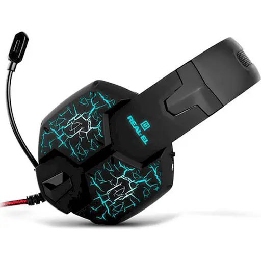 Ігрова гарнітура Real-EL GDX-7750 Black-Red (EL124100048) - фото 4