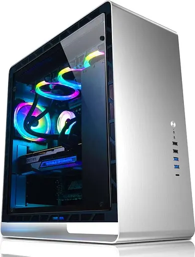 Корпус Jonsbo UMX6S Silver (UMX6S Silver) без блока питания - фото 6