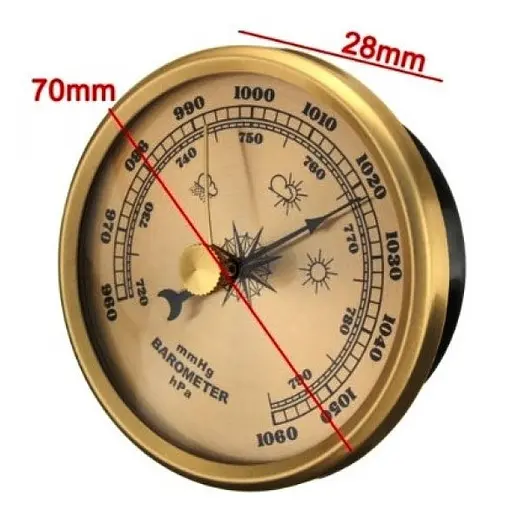 Карманный барометр Baro 70B для измерения атмосферного давления - фото 8