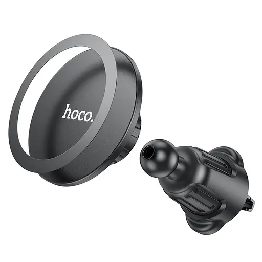 Автодержатель Hoco H12 магнитный черный - фото 5