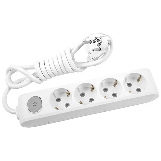 Подовжувач Panasonic X-Tendia із заземленням 4 гнізда, 3 м (WLTA04432GR-UA)