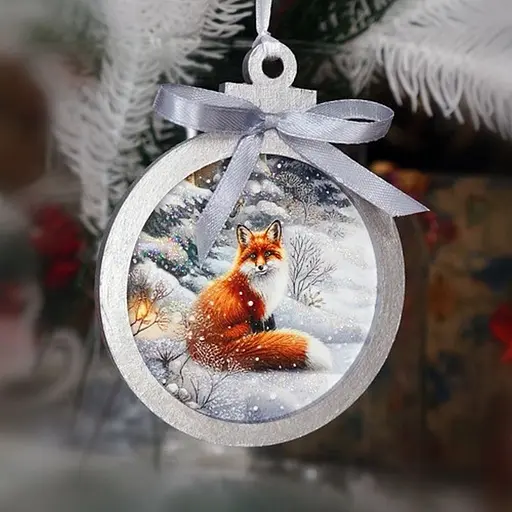 Творческий набор для создания 3-х елочных украшений "Winter Forest" FDCKW-052 - фото 10