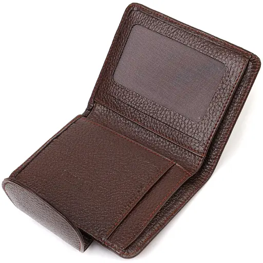 Жіночий шкіряний гаманець Canpellini 9х11.7х1 см acs0025503 - фото 4