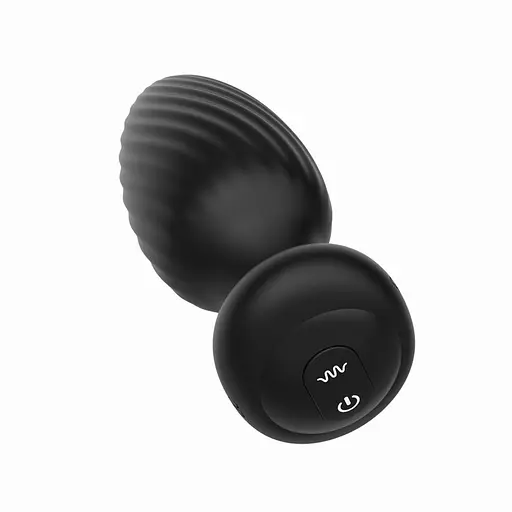 Анальна пробка Nexus Tornado Butt Plug XL 9.8 см (чорний) - фото 2