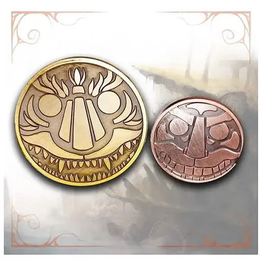 Аксесуар Geekach Games Звір Металеві монети Beast Metal Coins (GKCH074c) - фото 1