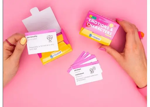 Настольная игра English Student Карточки для изучения английского языка English Student Emotions & Characters (укр.) (591226005) - фото 2