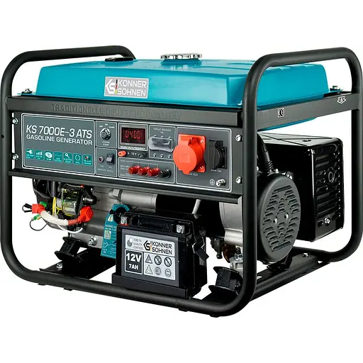 Генератор бензиновый Konner&Sohnen KS 7000E-3 ATS [134960] - фото 2