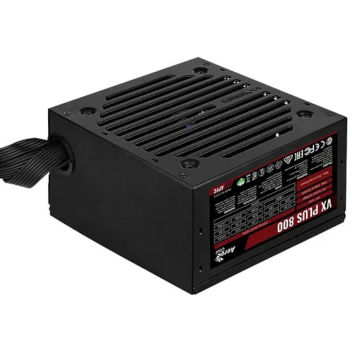 Блок живлення AeroCool VX Plus Stealth 800W (ACPN-VS80AEY.12) - фото 4