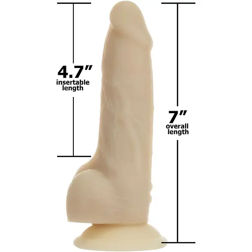 Фалоімітатор з вібрацією та ротацією Addiction Naked Chris 7 Rotating & Vibrating Dong - фото 3