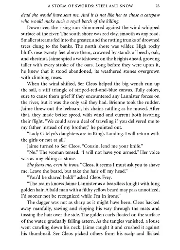 A Storm of Swords: Part 1 Steel and Snow. A Song of Ice and Fire. Book 3 - фото 7