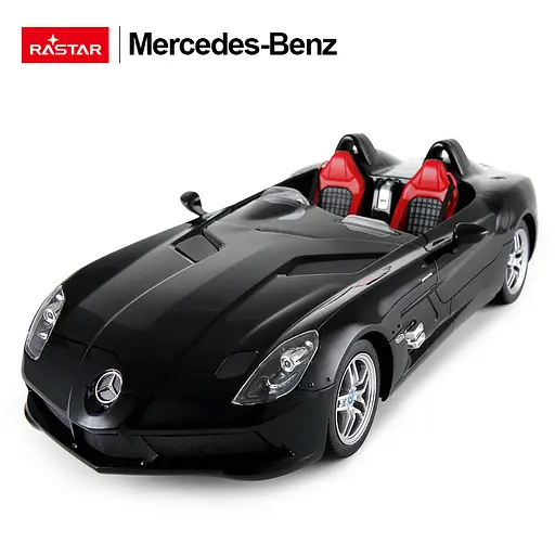 Машинка Mercedes-Benz SLR сірий RASTAR модель 1:12 Автомобіль на дистанційному керуванні + пульт - фото 3