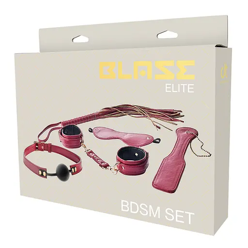 Набір Dreamtoys Blaze Elite BDSM Set 5 шт. червоний - фото 7