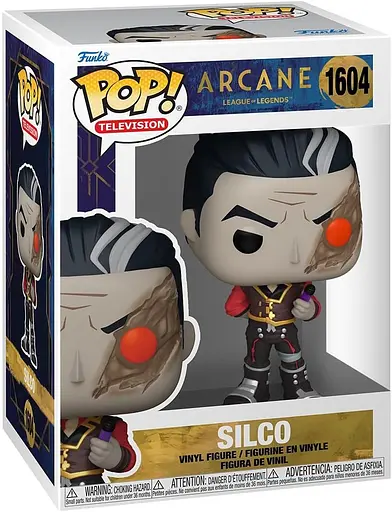 Фигурка Funko Pop Аркейн Силко Arcane Silco 10 см FP A S 1604 - фото 3