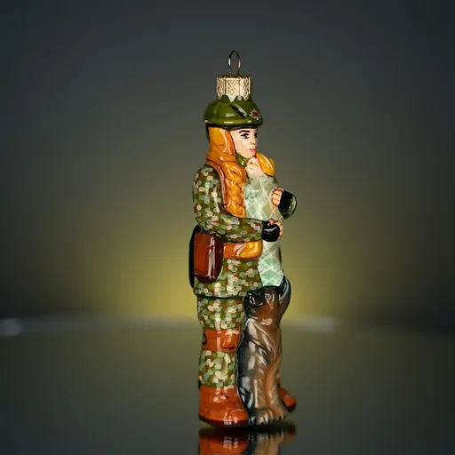 Ялинкова прикраса Різдвяні історії Захисниця скло (4820001109719) - фото 3