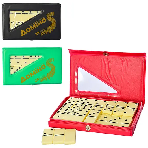 Доміно M 0002 кишенькове, в чохлі (6903116474014) МІКС - фото 1