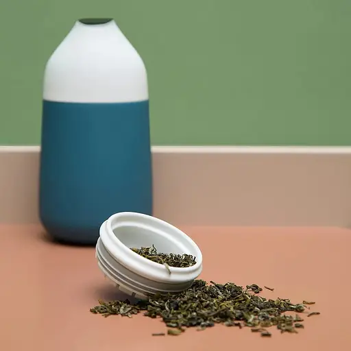 Розумний термос Kiss Kiss Fish CC Cup Mini S-U25W 310 мл синій  - фото 2