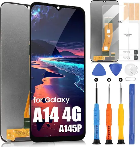 РК-дисплей ARSSLY для Samsung Galaxy A14 4G TFT-екран для Galaxy A14 4G SM-A145P, сенсорний екран, дигітайзер, повне складання, з