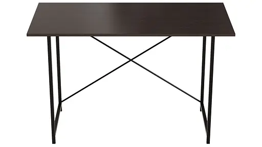 Стол письменный Line Лайт Ferrum-decor 750x1200x600 Черный металл ДСП Венге Магия 16 мм (FRD-106158) - фото 5