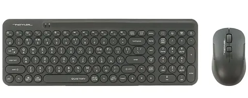 Комплект (Клавіатура та миша) A4Tech Fstyler FG3300 Air2 (Grey) - фото 1