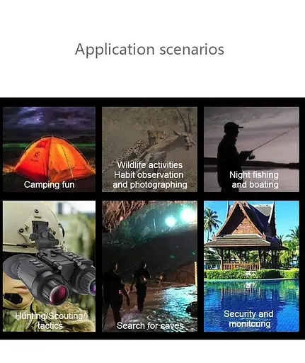 Бинокль ночного видения NV8300 Super Light HD 4K (до 500м) + крепление FMA L4G24 на шлем + карта 64Гб - фото 7