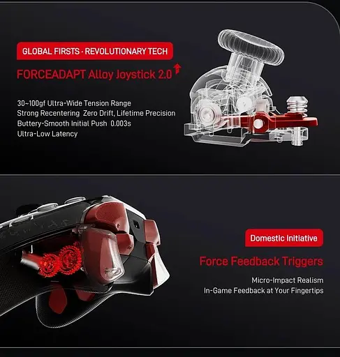 Геймпад Flydigi APEX5 Wuchang PC/NS/Android/TV Лимитированная серия - фото 6