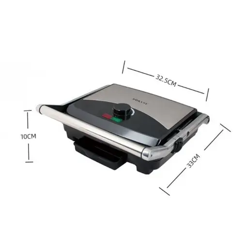 Універсальний електрогриль Sokany SK-210 (контактний гриль) 2000Вт - фото 5