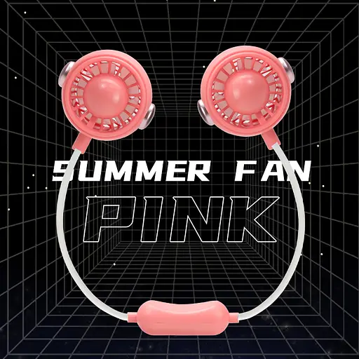 Вентилятор на шию, подвійний, 60 см, 2 режими, USB, MK5672 (В асортименті) - фото 2