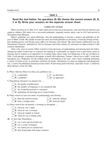 Англійська мова. Типові тестові завдання для підготовки до НМТ і ЗНО. 2025 - фото 8