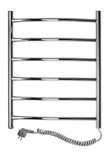 Електрична рушникосушарка Navin Камелія 480x600 права 10-007020-4860, Хром, Праве - фото 1