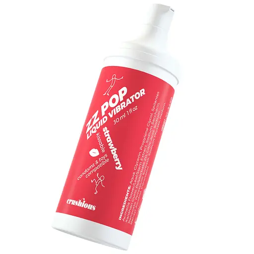 Жидкий вибратор Crushious с ароматом клубники 30 мл - фото 2