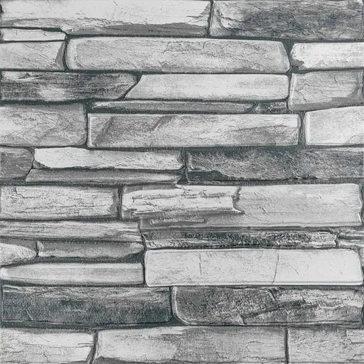 Панель стеновая 3D 680х680х4мм Серый сланец SW-00002003 - фото 1