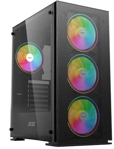 Корпус 2E Gaming Virtus Neo G3301 ARGB Black (2E-G3301N) - фото 1