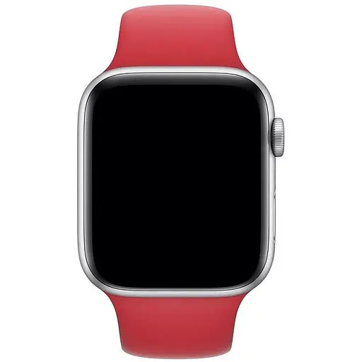 Ремешок DK CDK для Apple Watch 44mm (Series 4 / 5 / 6 / SE1 / SE2) M / L Silicone Sport Band (05531) (red) - фото 2