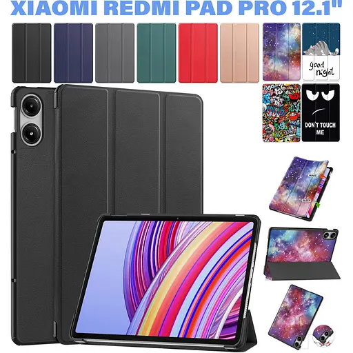 Чехол для планшета BeCover Smart Case Xiaomi Redmi Pad Pro 12.1'' Black (711296) - фото 9