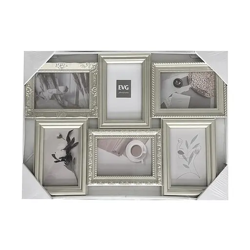 Фоторамка EVG Inno ZB-6-3753-1 Silver Collage 6 (ZB-6-3753-1) - фото 2
