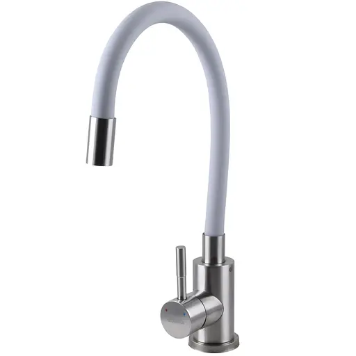 Змішувач для кухні EcoMix Alpen SBT3-203SG Сірий - фото 4