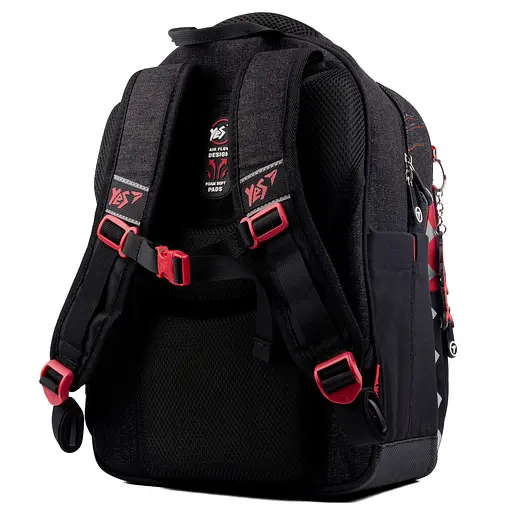 Рюкзак шкільний напівкаркасний YES S-91 Shark - фото 3