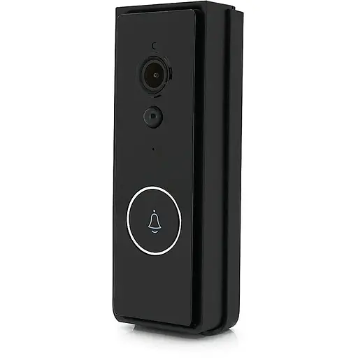 Автономный уличный/внутренний Видеозвонок 2MP YOSO DoorVision-WIFI-00-2 Tuya. на батареях 18650 . WIFI. запись на карту SD. Черный (аккумуляторы не входят в комплект)