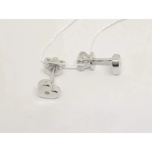 Золоті сережки-пуссети Імперія золота з фіанітами. СП086БИ - фото 2