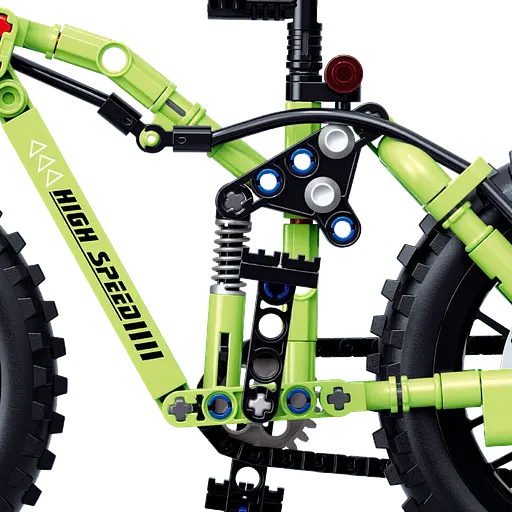 Конструктор велосипед ZHEGAO HIGE SPEED  BIKE  спортивний швидкісний  244 деталей - фото 5