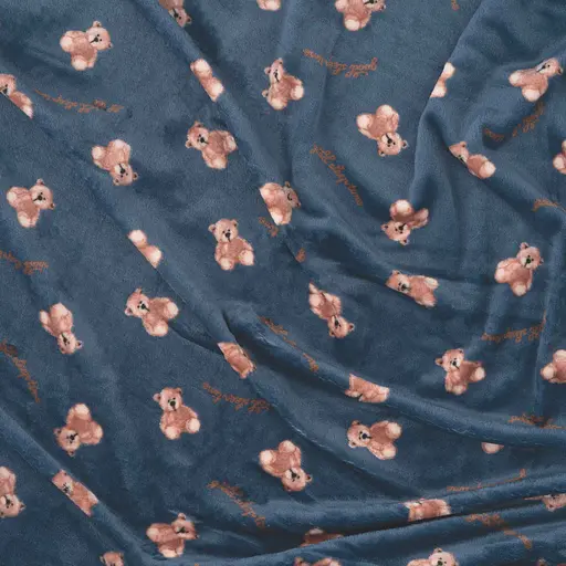 Плед Ardesto Flannel 160х200 см 100% полиэстер плюшевые мишки (ART0131PB) - фото 3