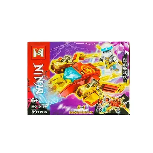 Конструктор Ninja Герои, MG1015, 89 деталей, (В ассортименте) - фото 4