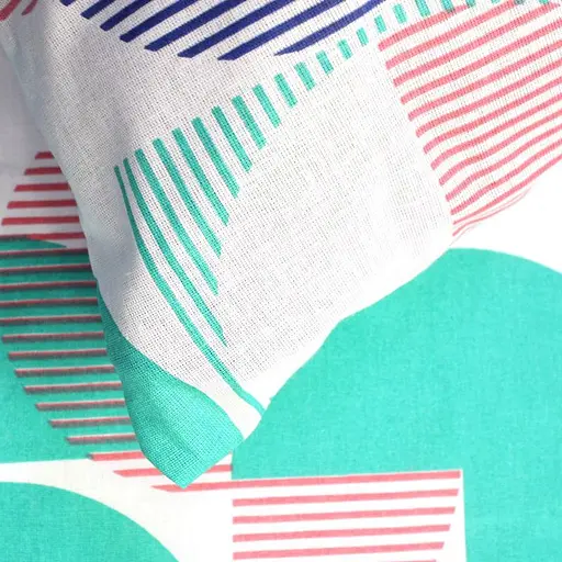 Полуторный постельный комплект бязь, хлопок зеленого цвета 327550 - фото 2