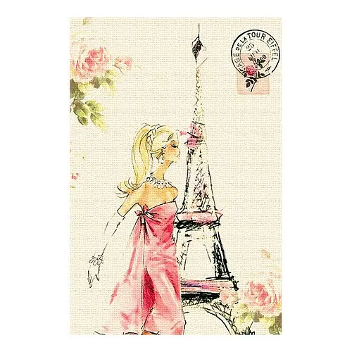 Открытка Эйфелева башня - фото 1