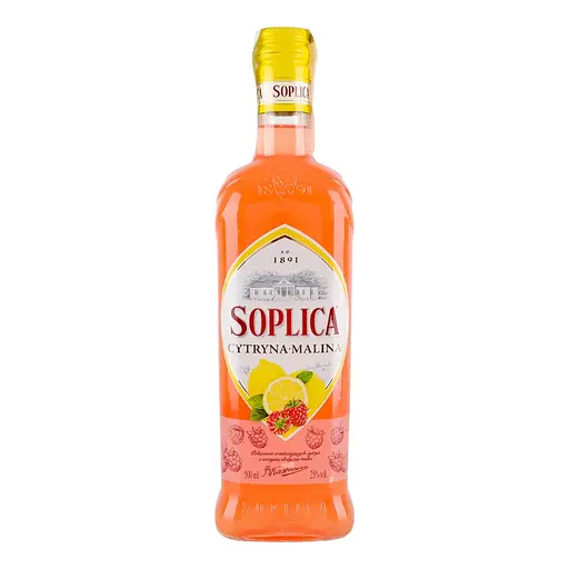 Лікер Soplica Lemon and Raspberry 25% 0.5 л